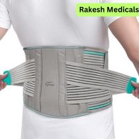 TYNOR LS Belt Lumbopore, Grey, Large, 1 Unit