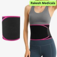 Sweat Slim Belt for Men & Women | Neoprene Tummy Trimmer Belt for Fat Loss, Stomach Shaping & Workout Support | Adjustable Waist Trainer Sauna Belt for Gym, Yoga & Daily Use Fits Upto 47 Inches Belly