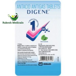 Digene Antacid Antigas Tablet Flavour Mint