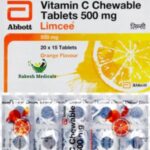 Limcee Vitamin C Chewable Tablet Flavour Orange