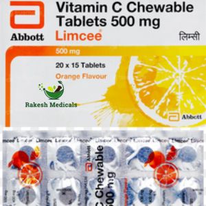 Limcee Vitamin C Chewable Tablet Flavour Orange