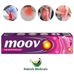 Moov Pain Relief Ointment for Back Pain, Joint Pain, Knee Pain, Muscle Pain