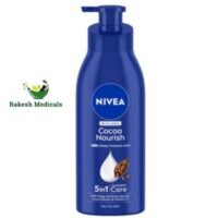 NIVEA Cocoa Nourish 400ml Body Lotion with Deep Moisture Serum