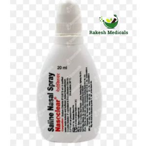 Nasoclear Saline Nasal Spray Provides Relief From Blocked Nasal Passage Due To Cold & Allergies