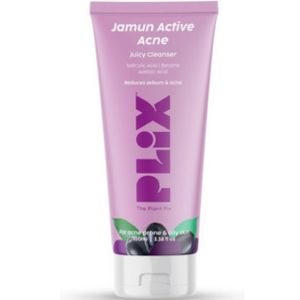 PLIX - THE PLANT FIX 0.5% ww Salicylic Acid Jamun Face Wash Cleanser Gel For Active Acne & Oil Control, For Breakouts Oily & Acne Prone Skin Women & Men 100 ml