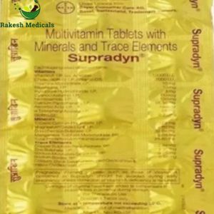 Supradyn Daily Multivitamin for Men and Women Daily Immunity and 2X Energy Tablet