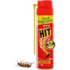 HIT Crawling Insect Killer – Cockroach Killer Spray | Instant Kill | Deep-Reach Nozzle | Fresh Fragrance, 400ml